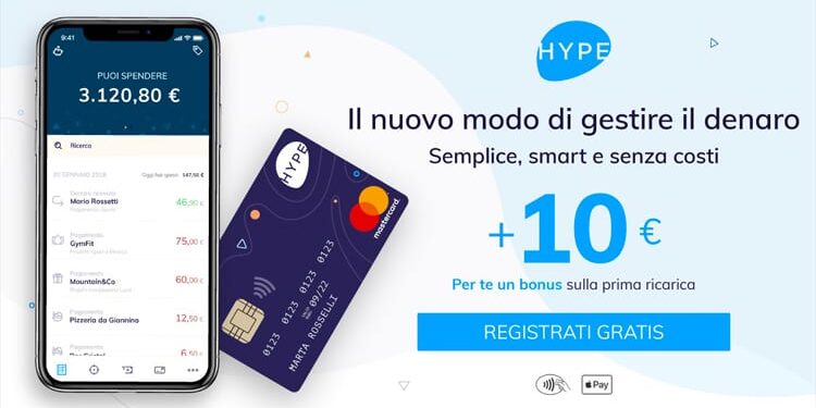 Carta Hipe ti regala 10 €!!!