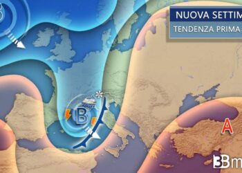 Meteo: Tra lunedì e martedì nuovo maltempo: Piogge e temporali anche intensi