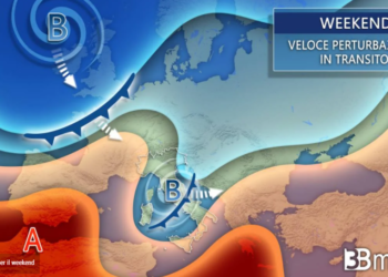 Meteo: Nel weekend una perturbazione si allontana, un altra si avvicina