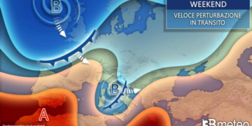 Meteo: Nel weekend una perturbazione si allontana, un altra si avvicina
