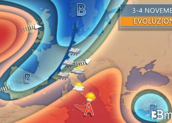 Meteo: Anticiclone mangia autunno, ma è in vista qualche pioggia, ecco dove e quando