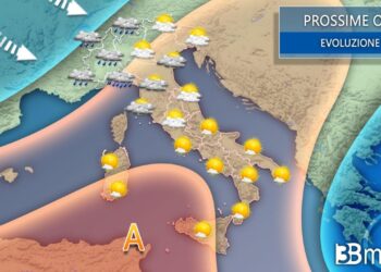 Meteo: Tra giovedì e venerdì perturbazione in arrivo, tornano le piogge. Ecco dove