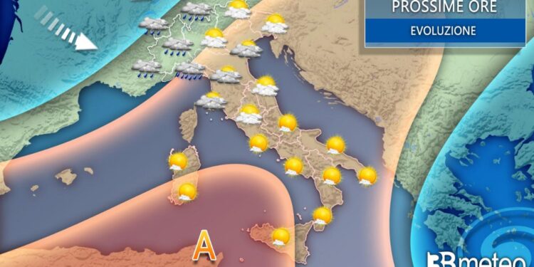 Meteo: Tra giovedì e venerdì perturbazione in arrivo, tornano le piogge. Ecco dove