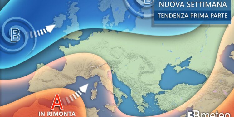 Meteo: Nuova settimana con ottobrata e anticiclone africano al centrosud, piogge al nord