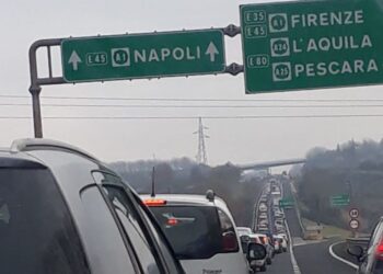 A1 Milano – Napoli: Chiusa per una notte la rampa di immissione sulla A24 Roma – Teramo