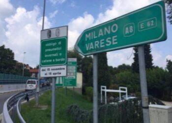 A8 Milano – Varese: Chiusure notturne dello svincolo di Solbiate Arno