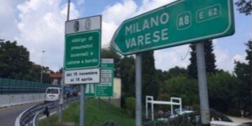 A8 Milano – Varese: Chiusure notturne dello svincolo di Solbiate Arno