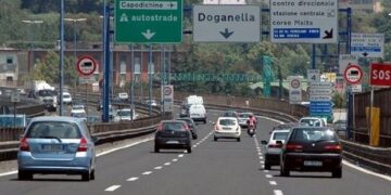 Tangenziale di Napoli: Chiusure notturne rampa uscita via cilea dello svincolo Vomero