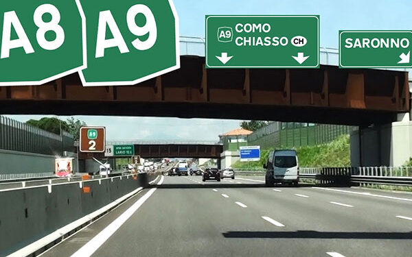 A9 Lainate – Como – Chiasso: Chiusure notturne del tratto Lago Como – Como Centro