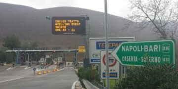 A16 Napoli – Canosa: Chiusure notturne dell’uscita della stazione di Vallata