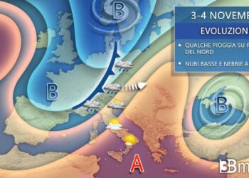 Meteo: Prossimi giorni tra alta pressione e infiltrazioni instabili