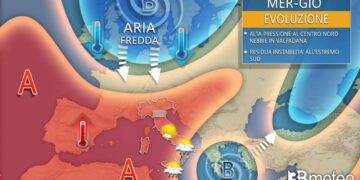 Meteo: Ultime piogge fino a mercoledì. poi anticiclone ma attenzione alla nebbia