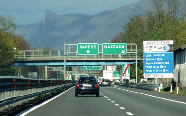 A8 Milano – Varese: Chiusure notturne dell’entrata dello svincolo di Castellanza