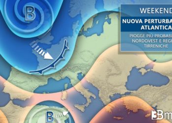 Meteo: Nuove perturbazione nel weekend con pioggia e neve. Ecco dove