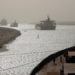 Canale di Suez bloccato da una nave