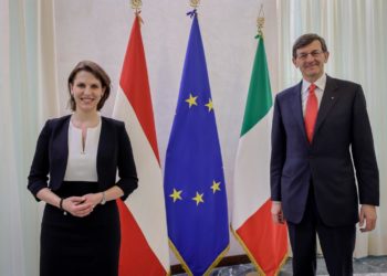 Transizione digitale, Colao incontra la ministra austriaca Edtstadler