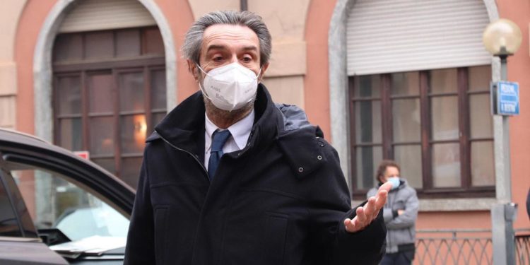 Lombardia zona arancione scuro, Fontana: “Numeri non migliorano”