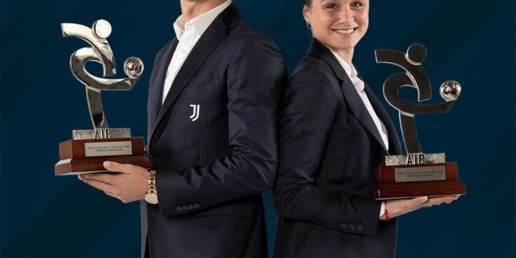 Gran Galà Aic, Cr7 miglior giocatore e Girelli migliore giocatrice