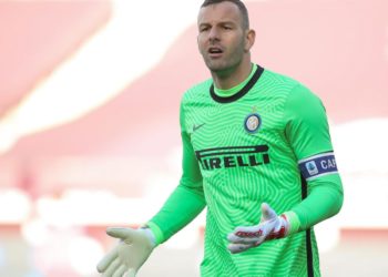 “Handanovic positivo al Covid”, l’annuncio dell’Inter