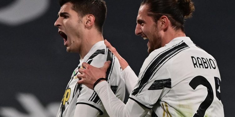 Juve-Lazio 3-1, Rabiot e doppio Morata per rimonta bianconera