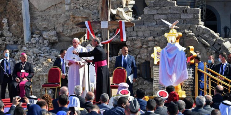 Papa Francesco a Mosul, il grido di dolore