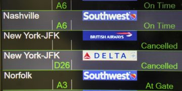 Usa, in tilt i siti delle principali compagnie aeree