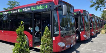 +BusXRoma, in servizio altri 60 nuovi bus fra cui 30 ibridi