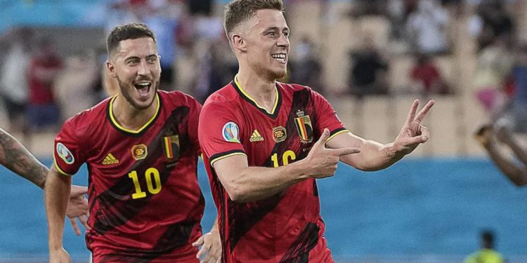 Euro 2020, Belgio batte Portogallo 1-0: ora sfida con Italia nei quarti