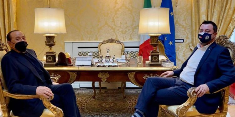 Centrodestra, questa sera cena Salvini-Berlusconi