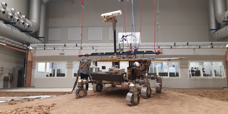 Il Rover di Exo Mars 2022 al test sul ‘terreno marziano’ di Altec