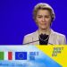 Covid, von der Leyen: “Vaccinazioni avanzano come la squadra azzurra”