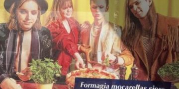 Maneskin, i sosia nella pubblicità della mozzarella… in Lettonia