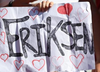 Inter, la lettera per Eriksen: “Forza Chris, ti pensiamo”