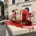 Roma, statua porchetta vandalizzata: verrà restaurata
