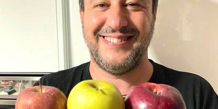 Euro 2020, Salvini esulta: “3 pere ai turchi e a casa”