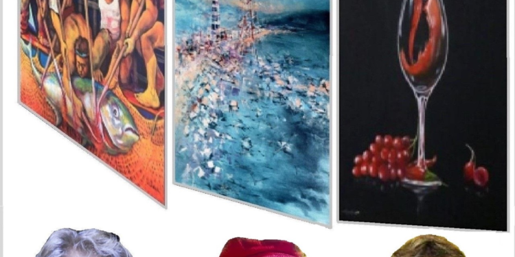 Mottarone, pittori siciliani donano opere al piccolo Eitan e a Stresa