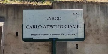 Targa Ciampi, Raggi: “Ora c’è quella corretta”