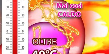 Weekend rovente, attesi picchi di 40 gradi: ecco dove