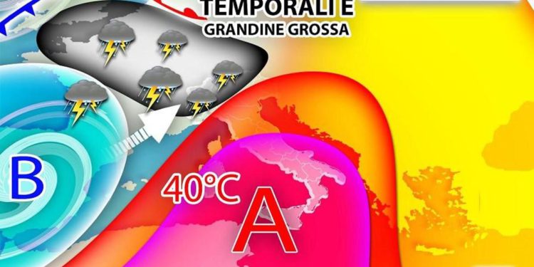 Tra caldo e temporali, rischio grandine domenica 20 giugno