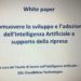 Innovazione, arriva il White Paper sull’Intelligenza Artificiale