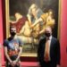 Il leggendario autore di graphic novel Frank Miller in visita agli Uffizi