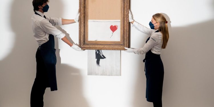 Banksy da record, opera venduta a 25 milioni di dollari