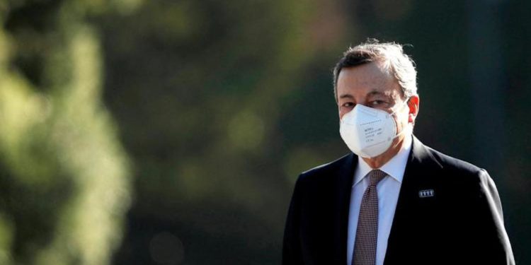 Draghi alla Cgil, incontro con Landini