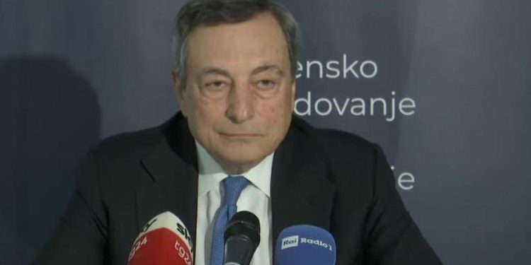 Draghi: “Questo governo non aumenta le tasse”