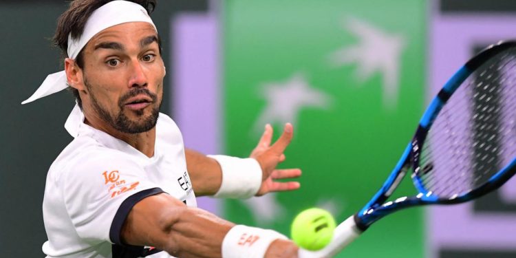 Indian Wells, finisce la corsa di Fognini: cede a Tsitsipas in 3 set