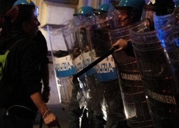 No green pass Roma, 12 arresti dopo scontri a manifestazione
