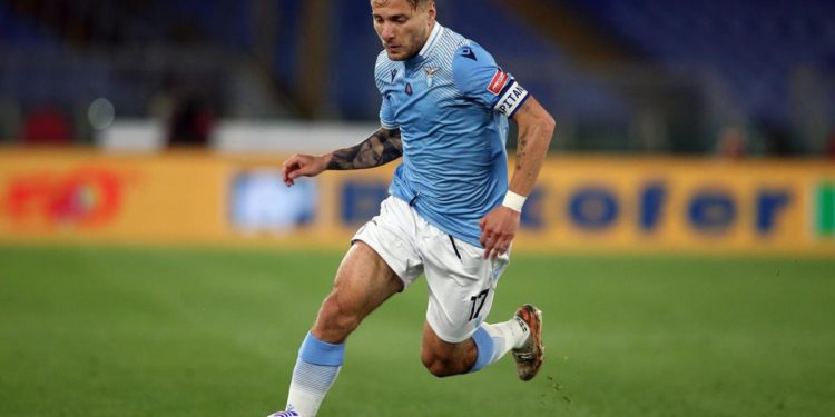 Lazio, lesione alla coscia destra per Immobile