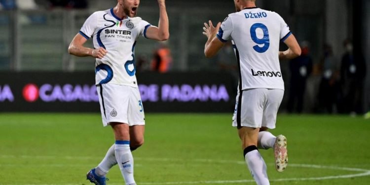 Sassuolo-Inter 1-2, Dzeko-Lautaro e rimonta nerazzurra