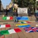 Proteste no Green Pass, in 500 al presidio a Milano