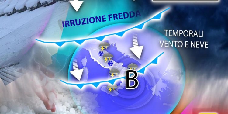 Pioggia e freddo, arriva anche la neve: ecco dove